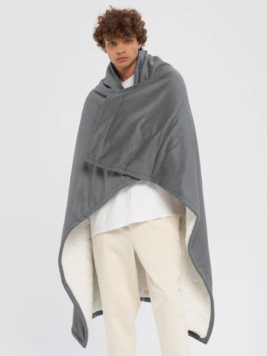 Aftercare Blanket in Heather Grey product image (4)