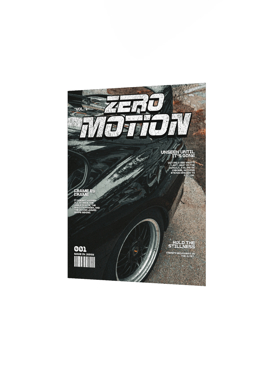 Zero Motion Poster product image (2)