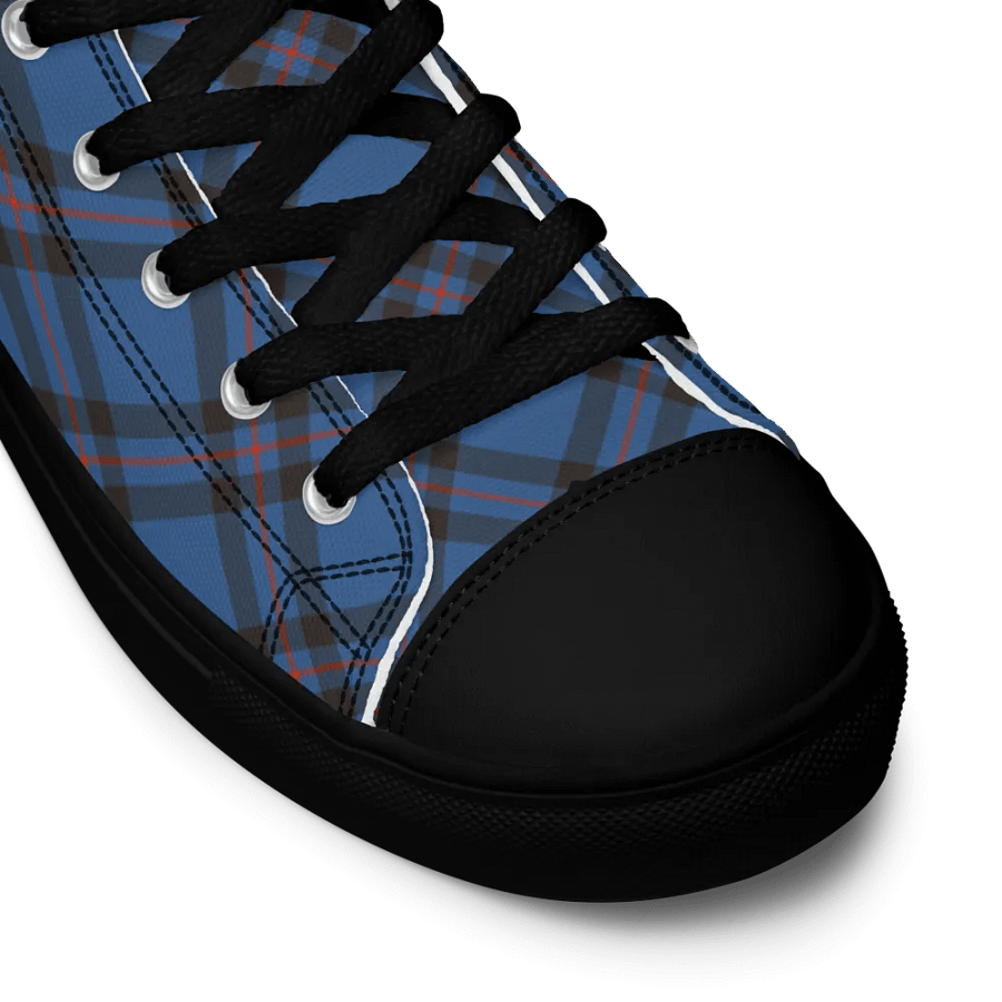 Elliot Tartan Men's High Top Shoes product image (11)