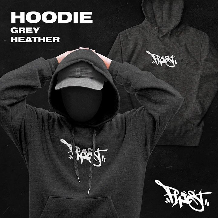 LOGO HOODIE (DARK GREY) product image (1)