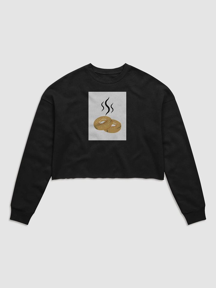 Roasted Bagel Cropped Hoodie! product image (1)