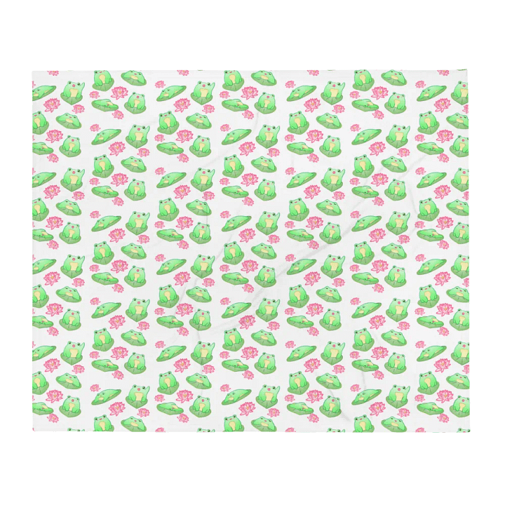 Kawaii Froggie Blanket product image (2)
