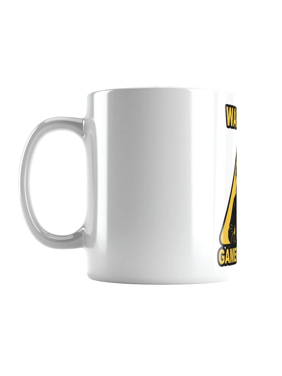 White Mug - Warning! Gamer at Work product image (6)