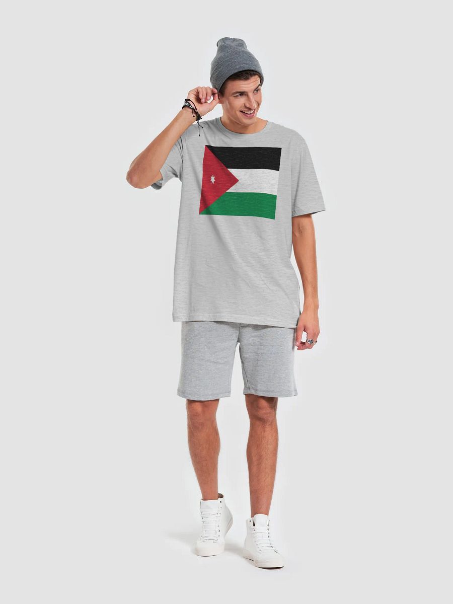 Exclusive Graphic Grove Supersoft Unisex Jordanian Flag T-Shirt product image (2)