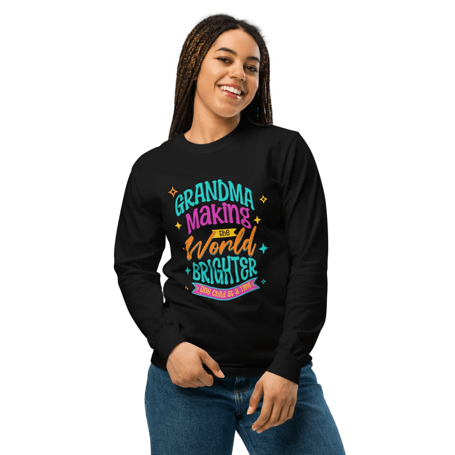 Grandma Making the World Brighter Shirt product image (6)