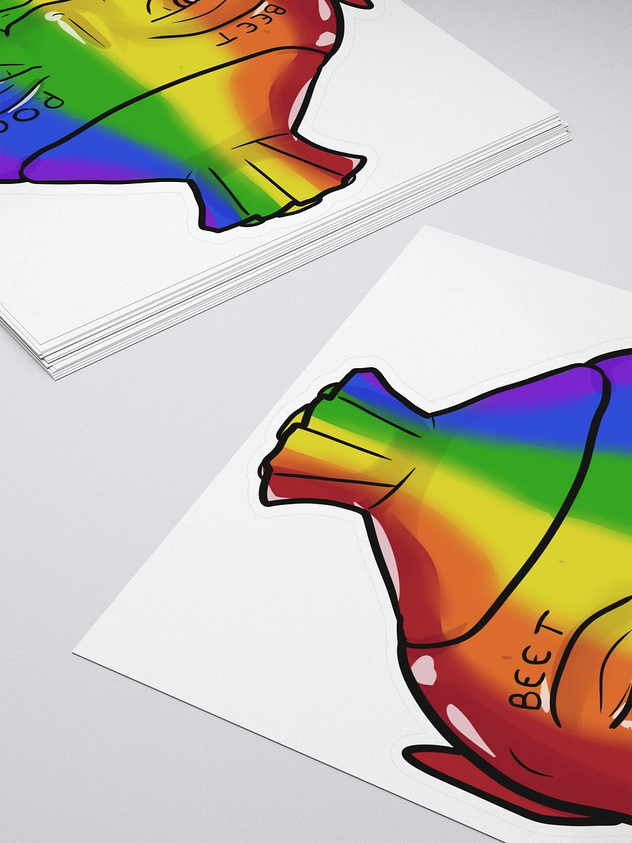 Poot of Pride bubble free stickers product image (4)