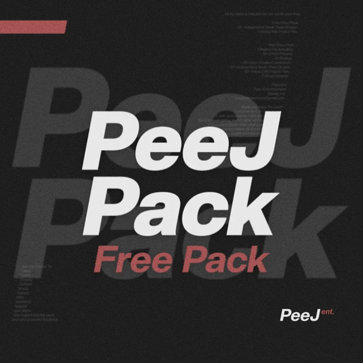 FREE PeeJ Pack for DaVinci Resolve product image (1)