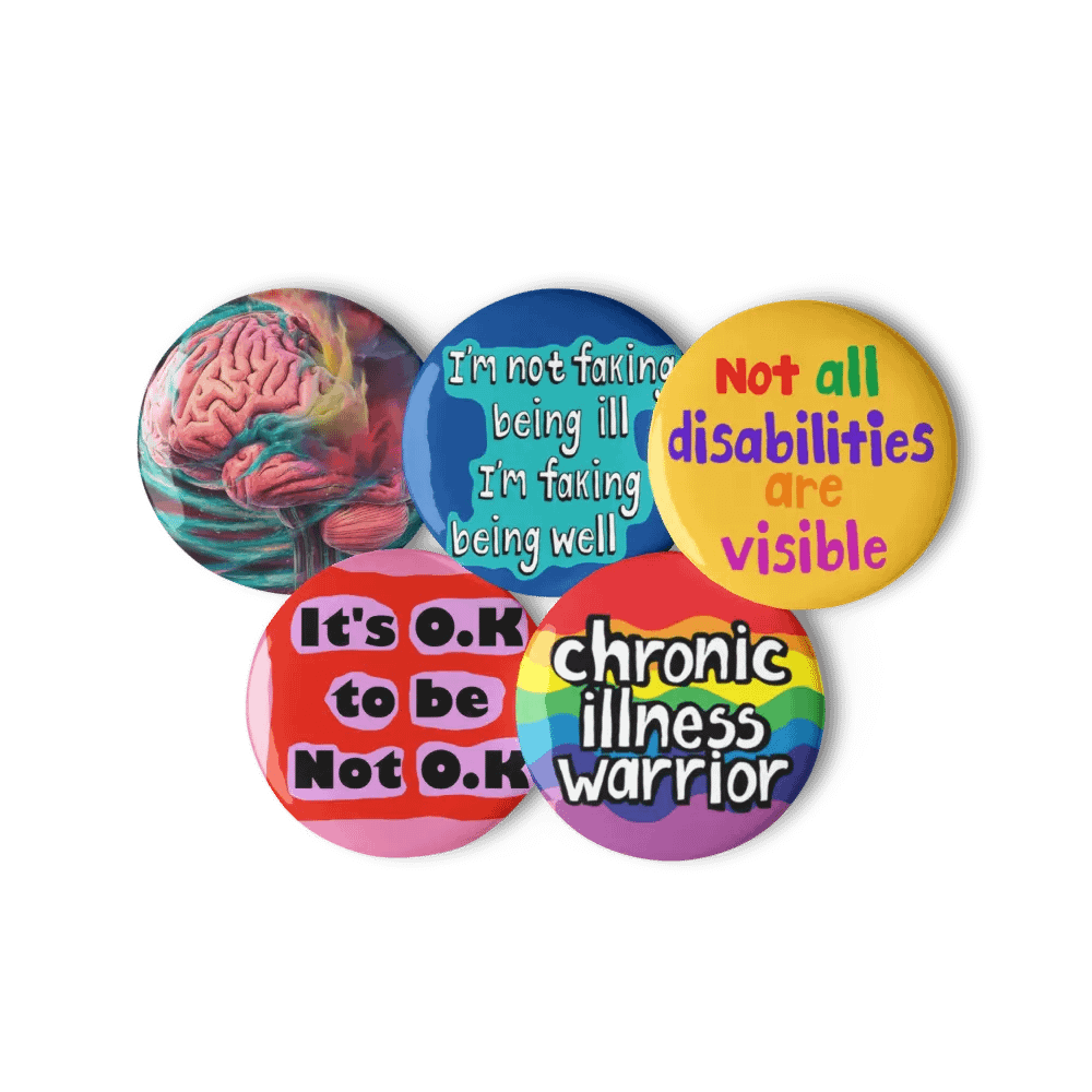 Hidden disabilities pin button badges product image (6)