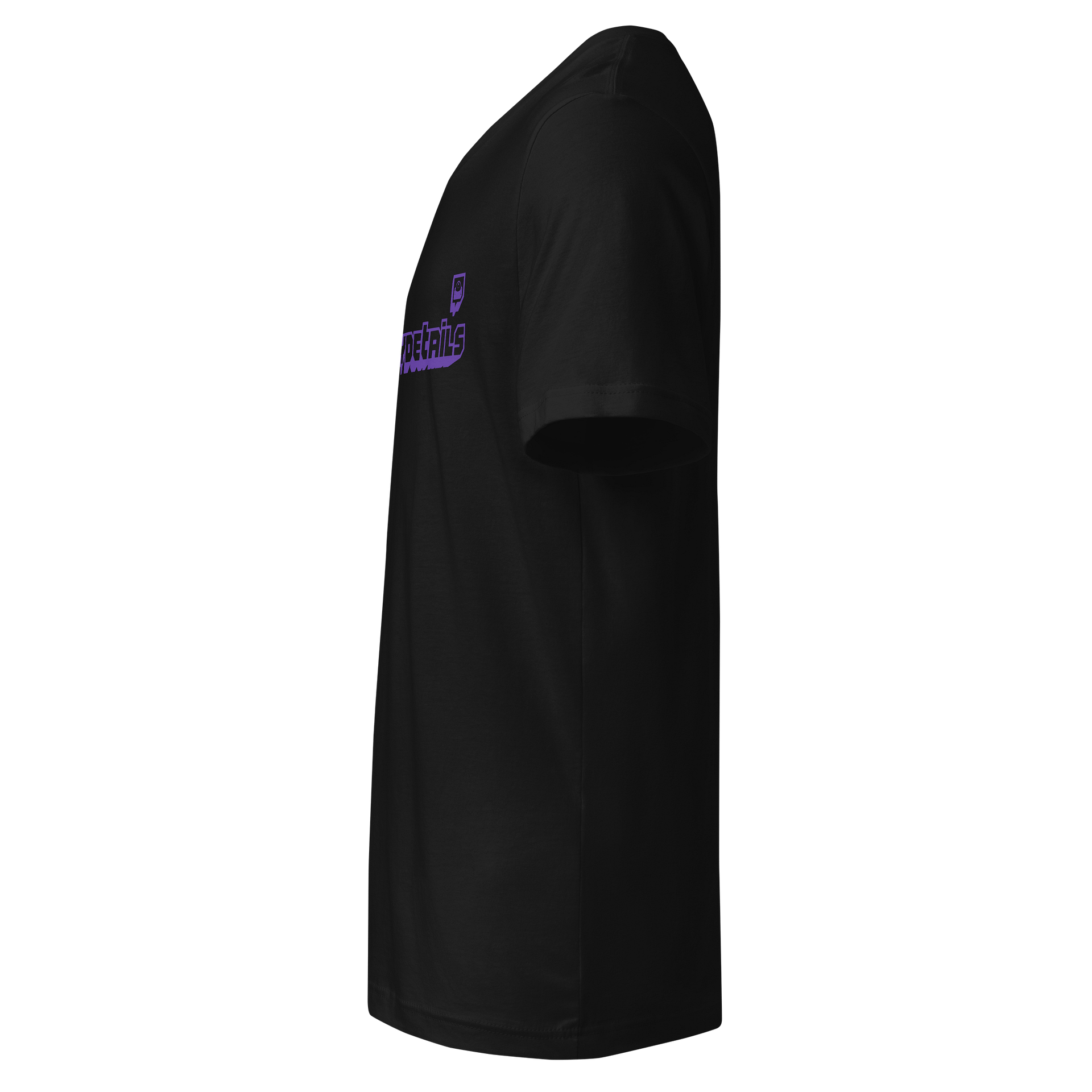 TTV Purple - Bella+Canvas Short Sleeve V-Neck Jersey T-Shirt product image (6)