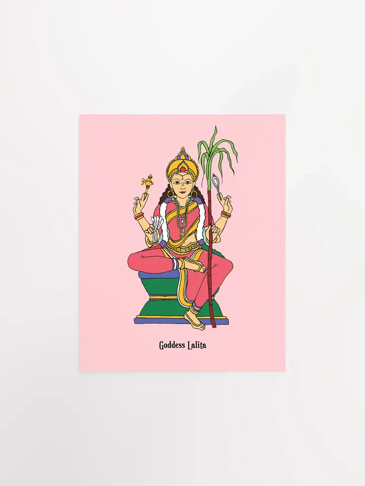 Goddess Lalita 8x10 Print product image (1)