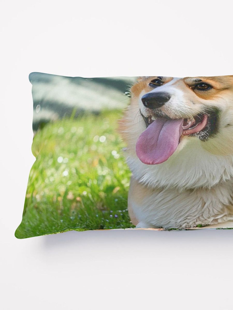 Corgi Capers: A Bohemian Adventure Throw Pillow product image (9)