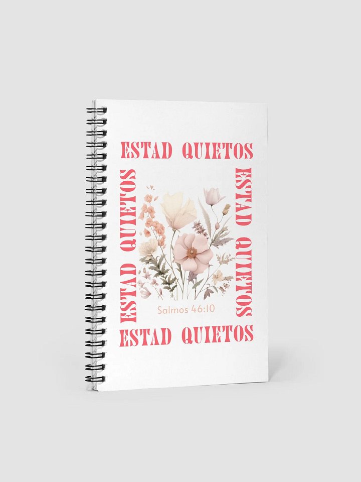Quiet Reflections Spiral Notebook product image (1)