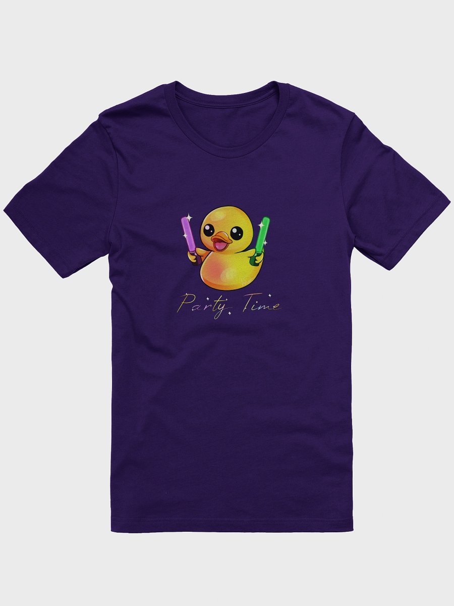 Party Time Raver Ducky Womens Tee 100% Cotton product image (1)