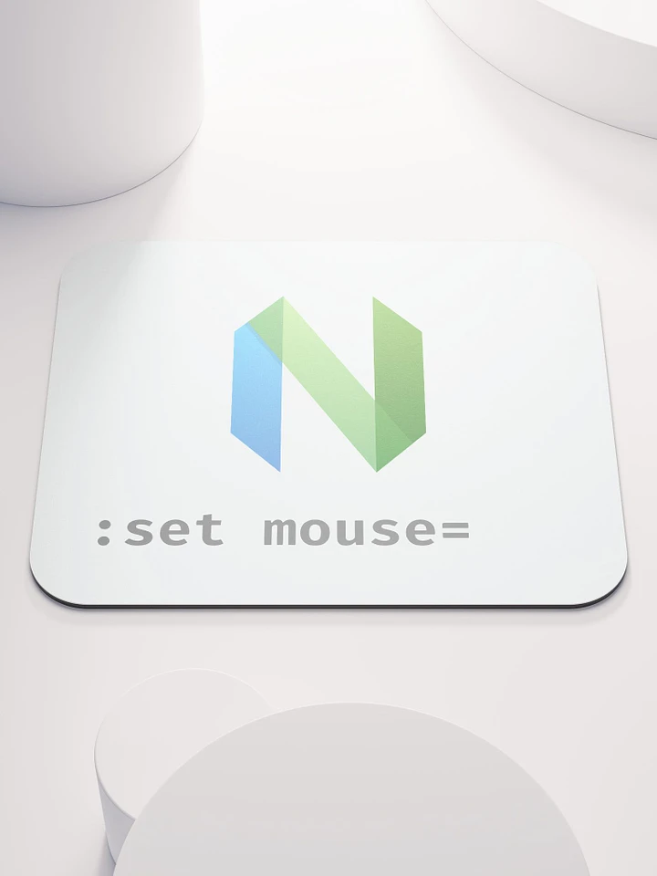 Neovim Mouse Pad (light) product image (1)