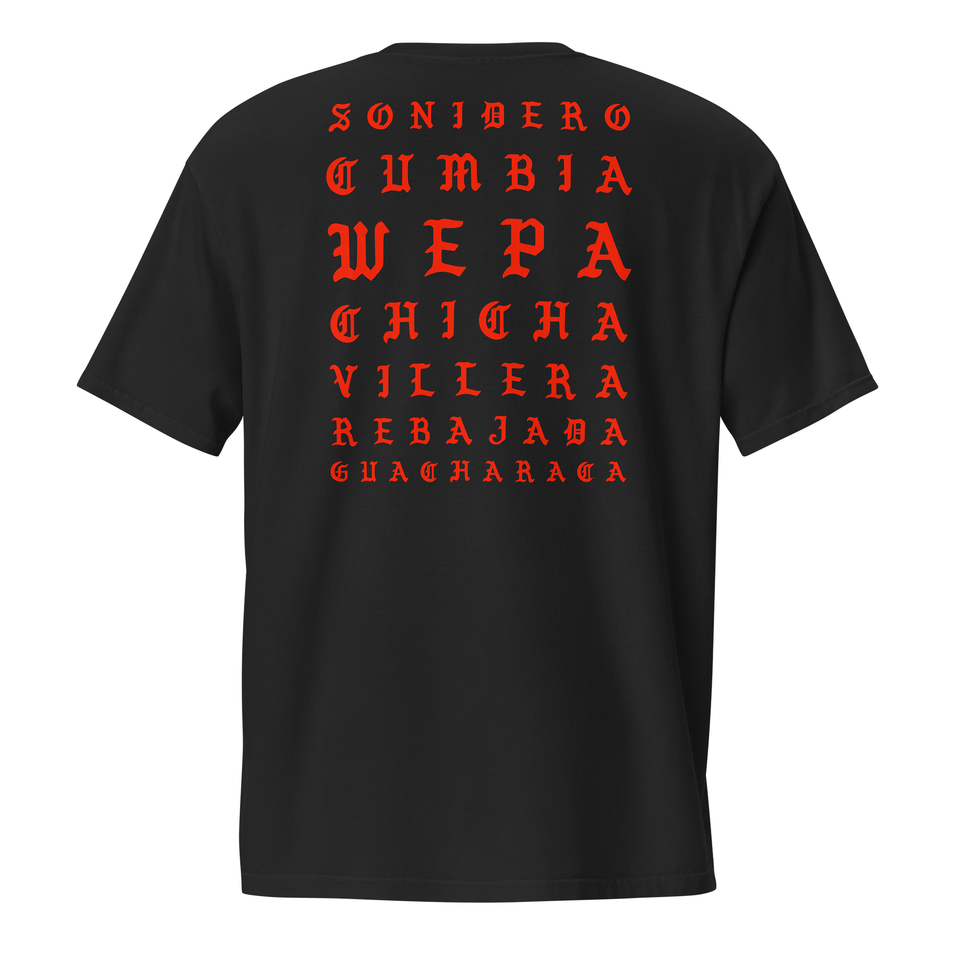 SONIDERO POCKET TEE | GENRES | BLK product image (2)
