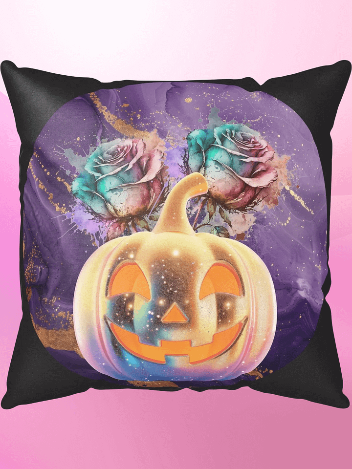 Purple Pumpkin Dreams All-Over Print Pillow product image (1)
