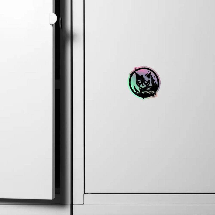 Cat Apocalypse basic sticker product image (6)