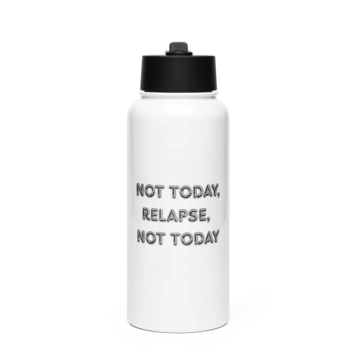 'Not Today" Stainless Steel Water Bottle product image (1)