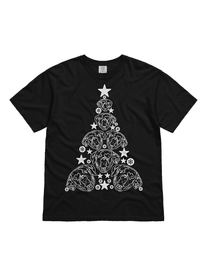 Catahoula Leopard Dog Christmas Tree T-Shirt product image (1)