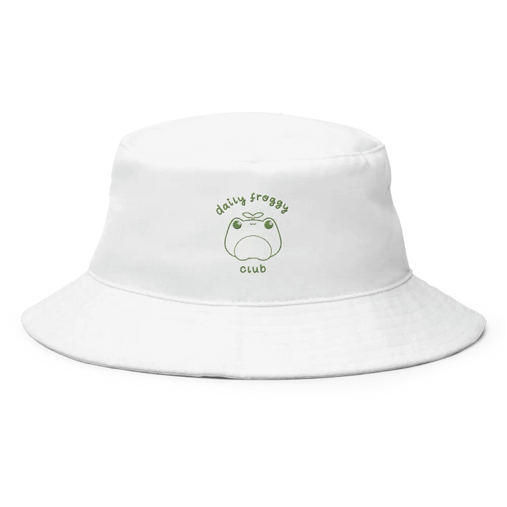 Daily Froggy Embroidered Bucket Hat product image (1)