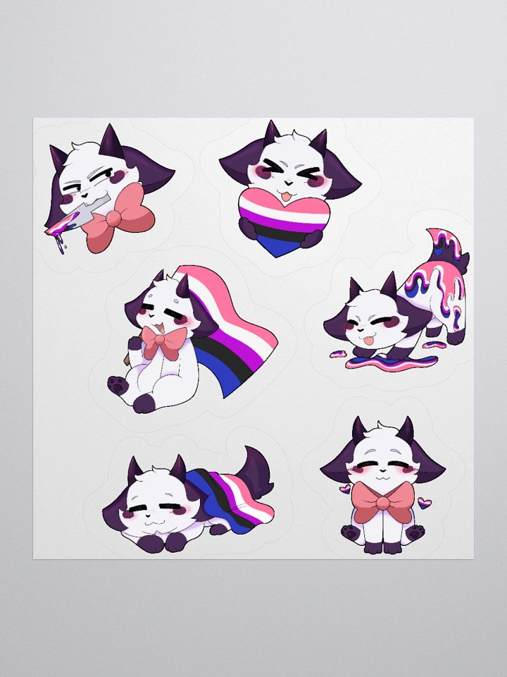 PRIDE/Genderfluid Sticker Sheet product image (1)