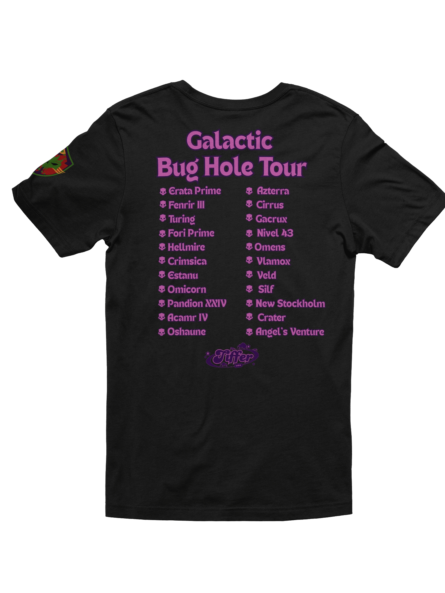 Tiffer “Drop on Oshaune” Tour Shirt product image (6)