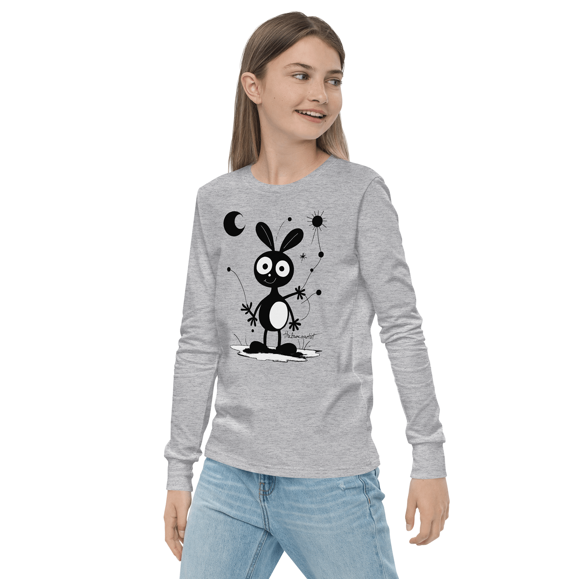 Bella+Canvas Youth Long Sleeve T-Shirt product image (3)