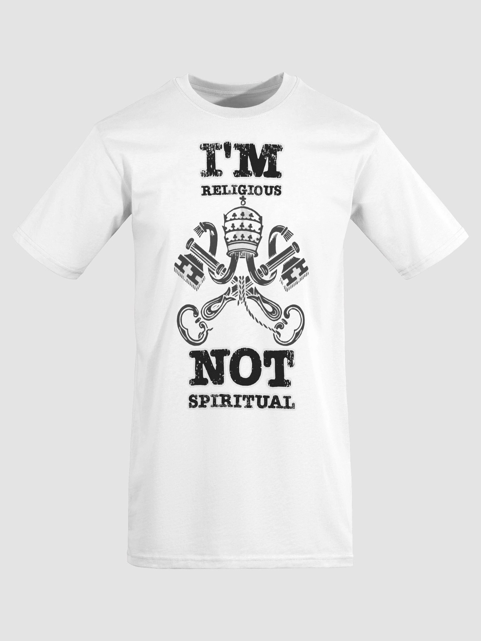 Religious, Not Spiritual Tee - White product image (7)