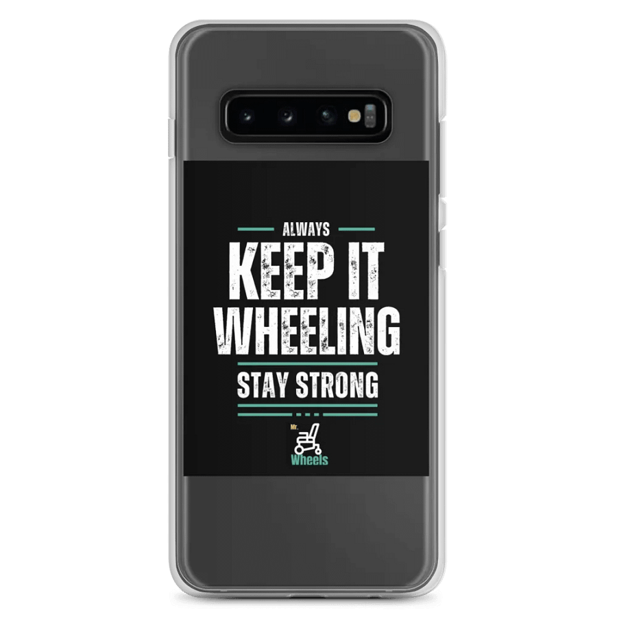 Wheelchair Motivation Clear Case product image (2)