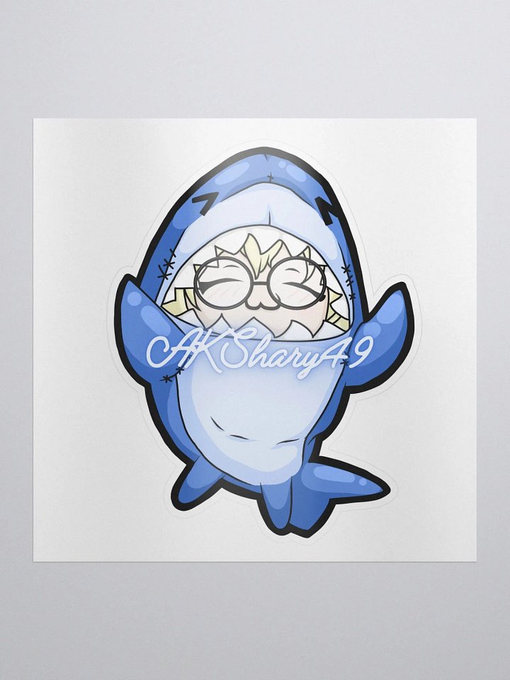 AKSharky49 Suit Kiss Cut Stickers product image (1)
