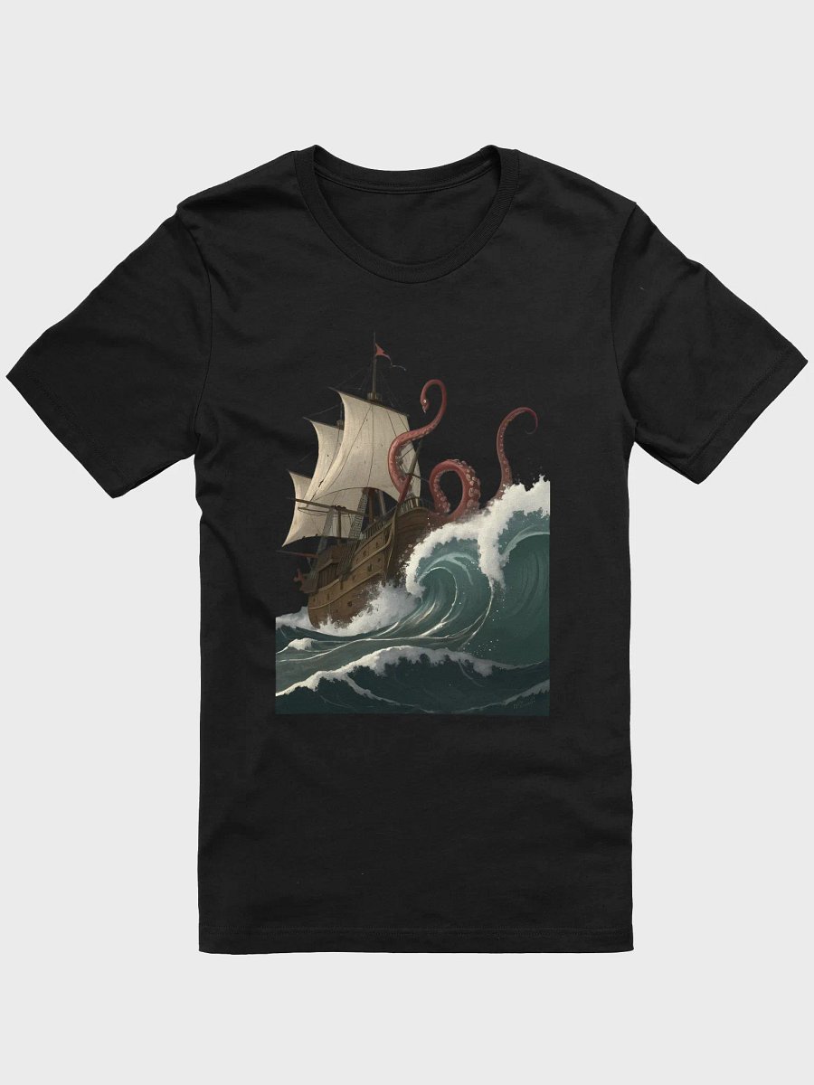 Kraken's Embrace Sailing Ship T-Shirt product image (7)