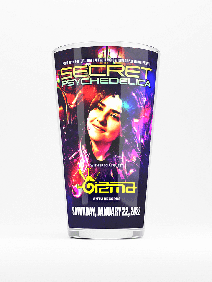 Gizma Shaker Pint Glass product image (1)