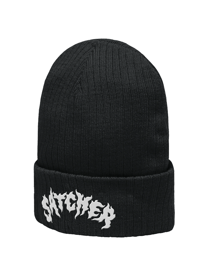 SATCHER Ribbed Knit Beanie product image (2)