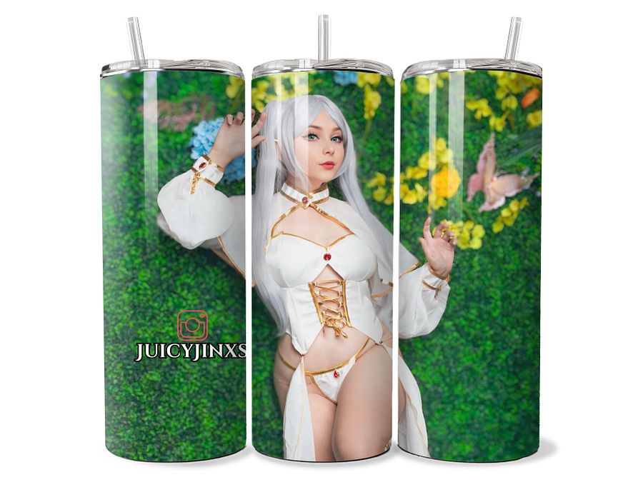 Frieren: Beyond Journey’s End - Frieren Tumbler - Cosplayer: JuicyJinxs - 20oz Stainless Steel product image (1)