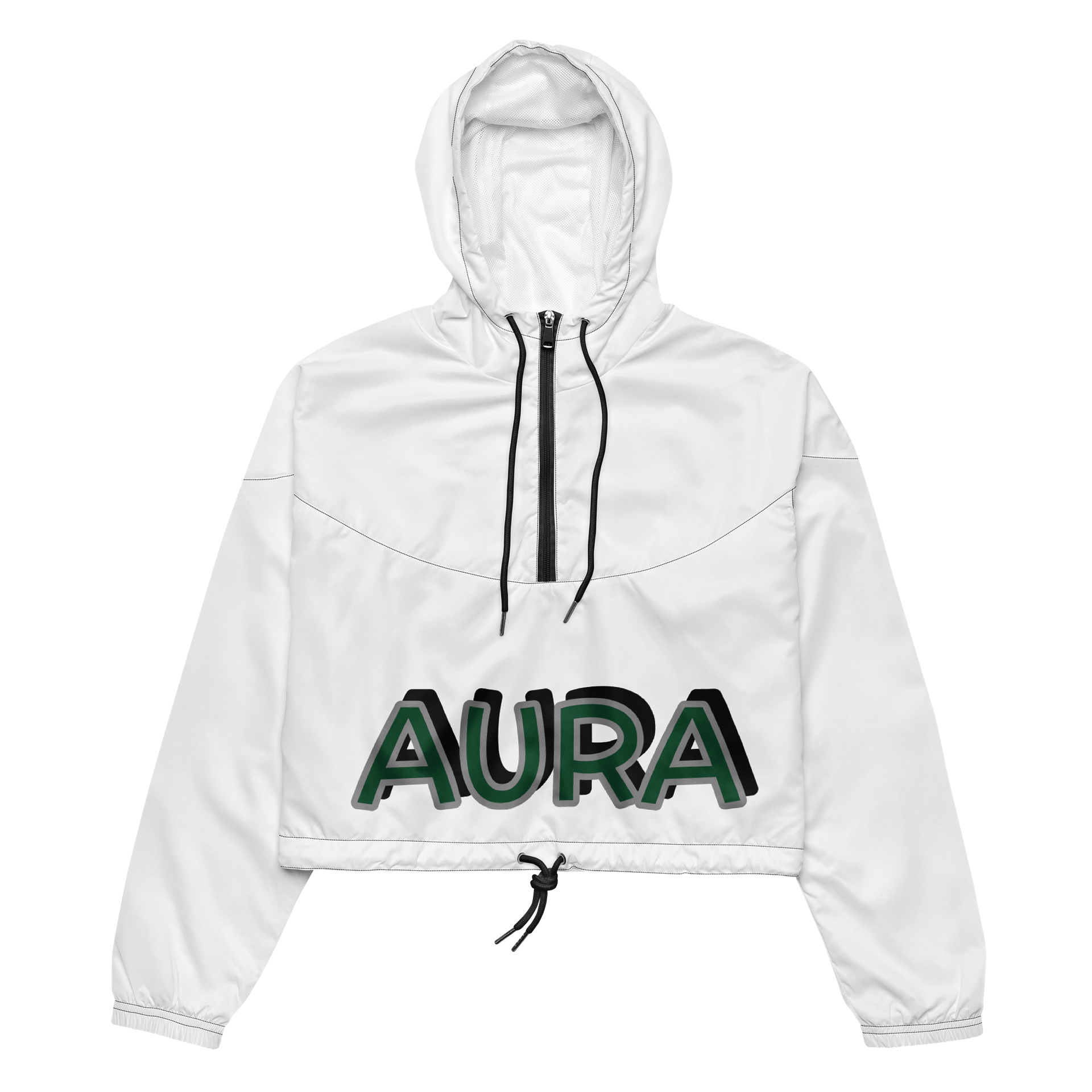 AURA Bold Green Women's Windbreaker product image (3)