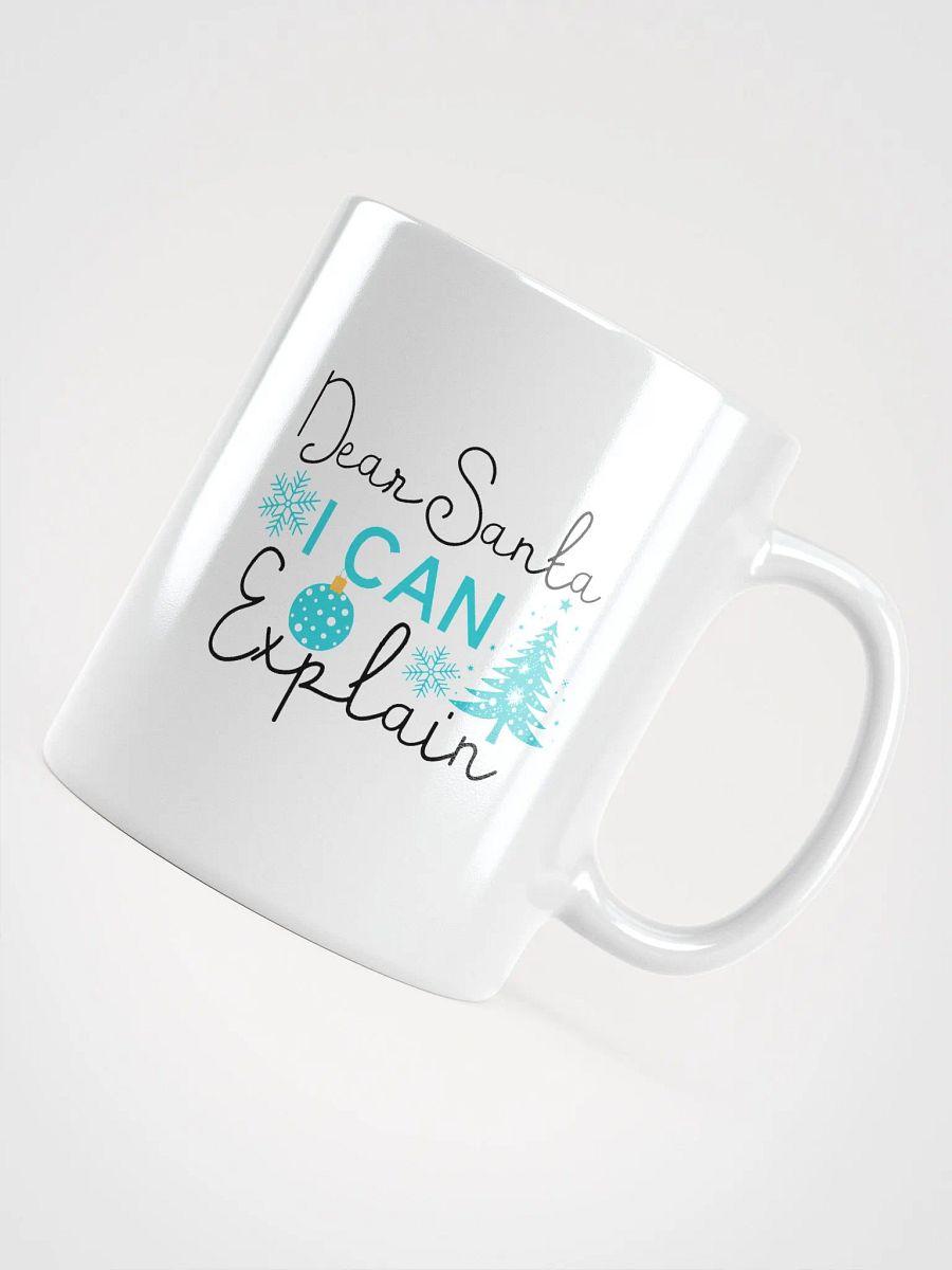 Dear Santa White Glossy Mug product image (4)