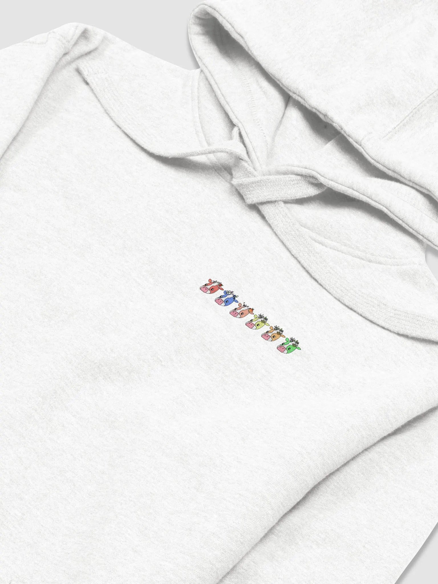Fruit Cow Truther Hoodie (White) product image (3)