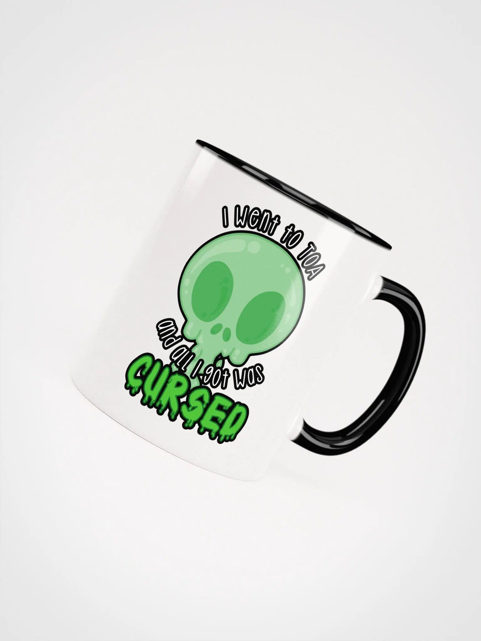 All I Got Was Cursed - Monk - Ceramic Mug w/Color product image (4)