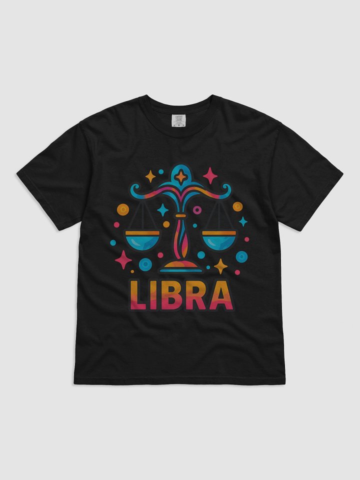 Libra Zodiac Sign T-Shirt – Balanced & Stylish Horoscope Design product image (1)
