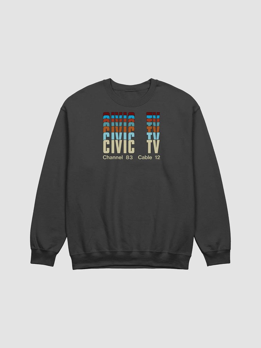 CIVIC TV Channel 83 Cable 12 Logo (Unisex Sweatshirt) product image (1)