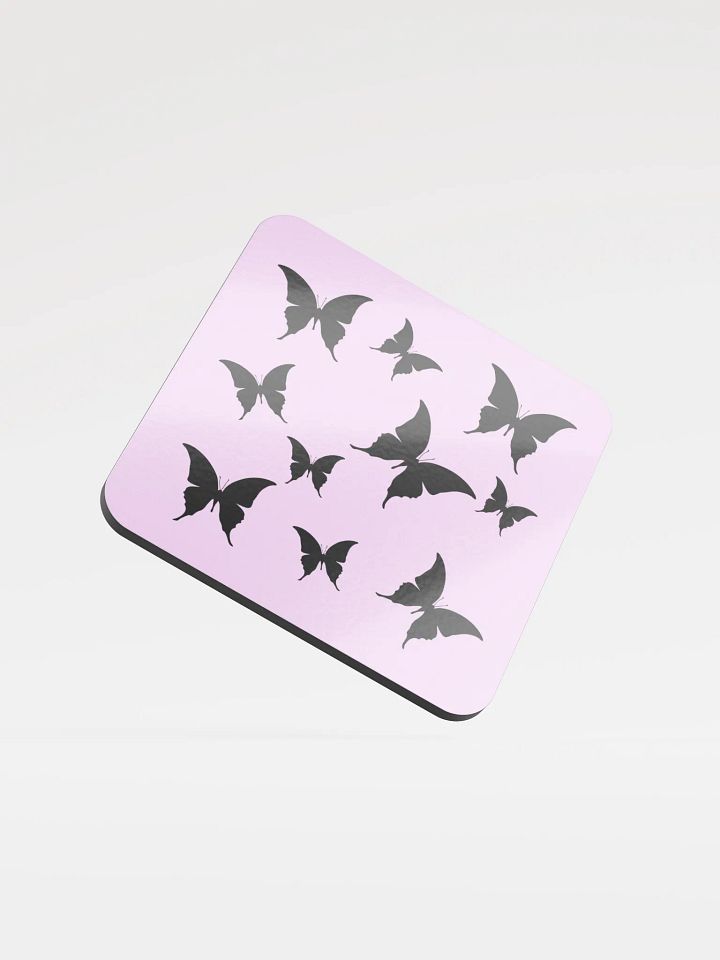 Butterflies - Glossed Cork Coaster product image (1)