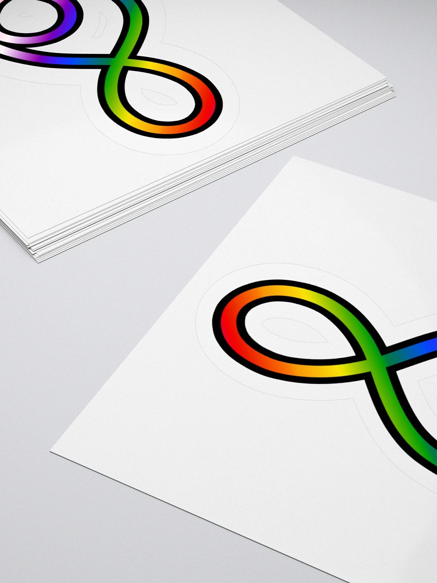 Treble Clef (Pride) - Kiss Cut Sticker product image (10)