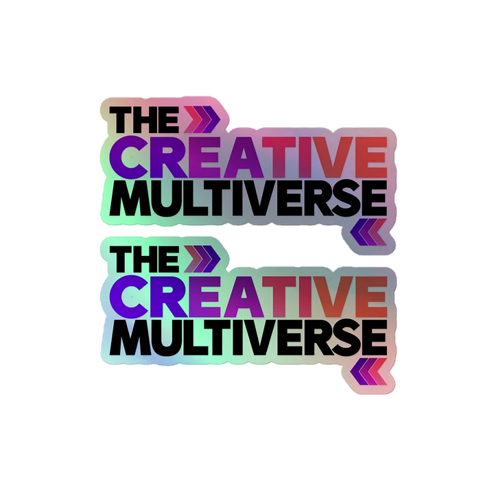 The Creative Multiverse Holofoil Sticker product image (2)