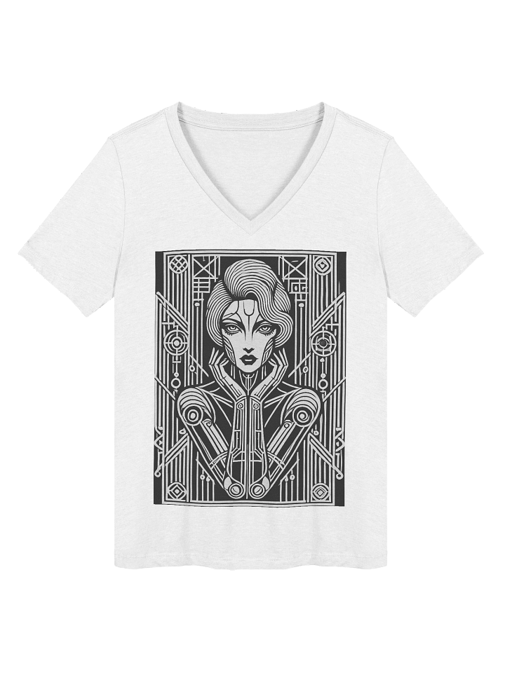 Android Girlfriend V-Neck product image (1)