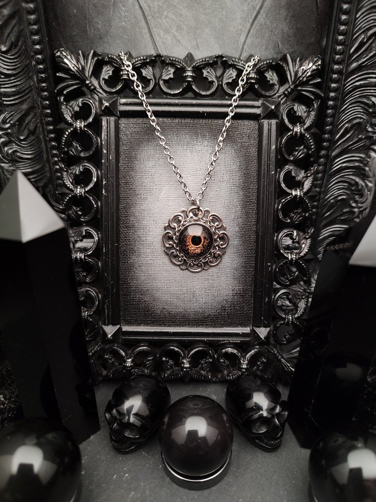 Eye Painted Amulet - Night Wheel product image (1)