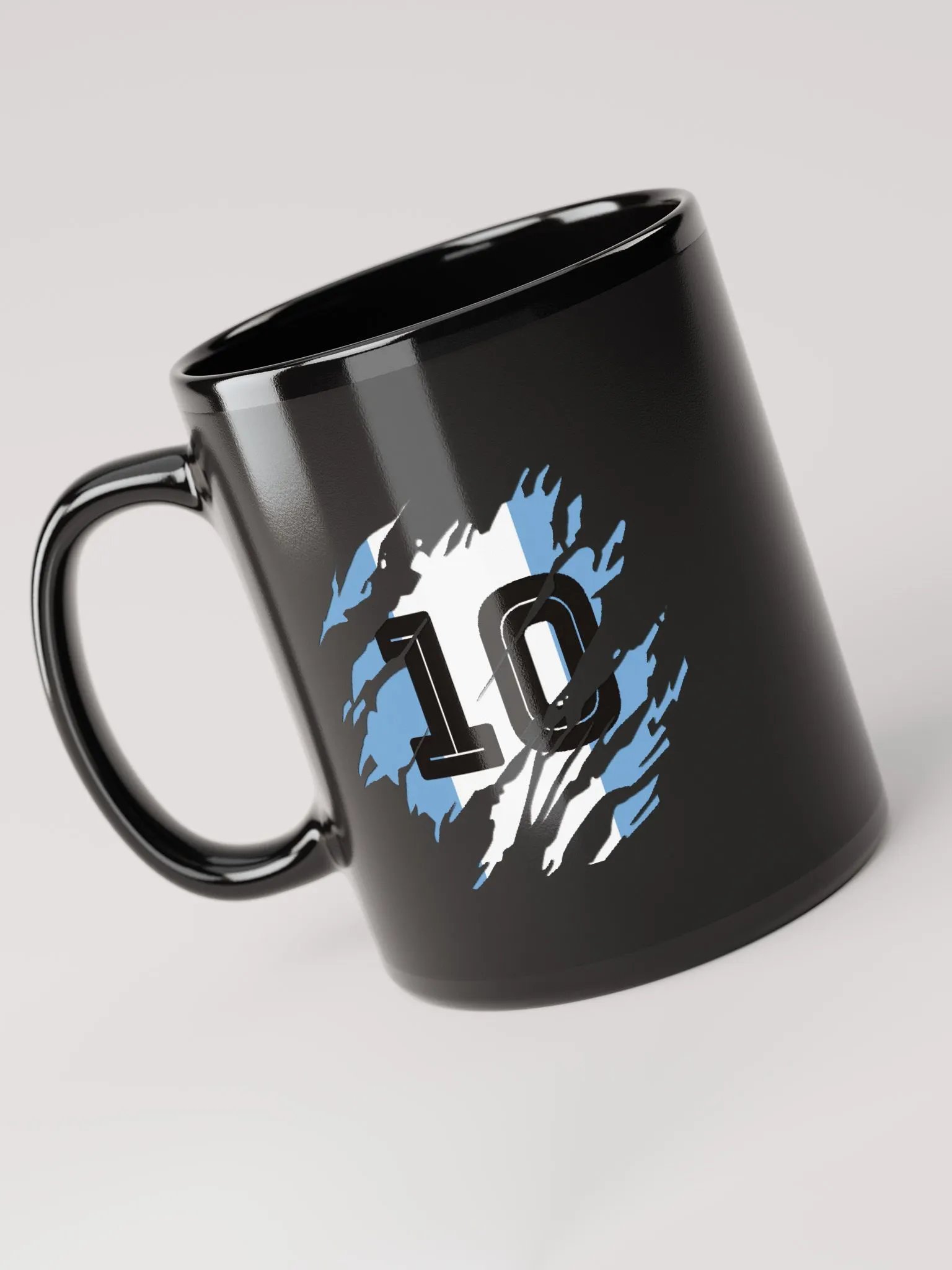 Number 10 Argentina Always | Black Mug product image (5)