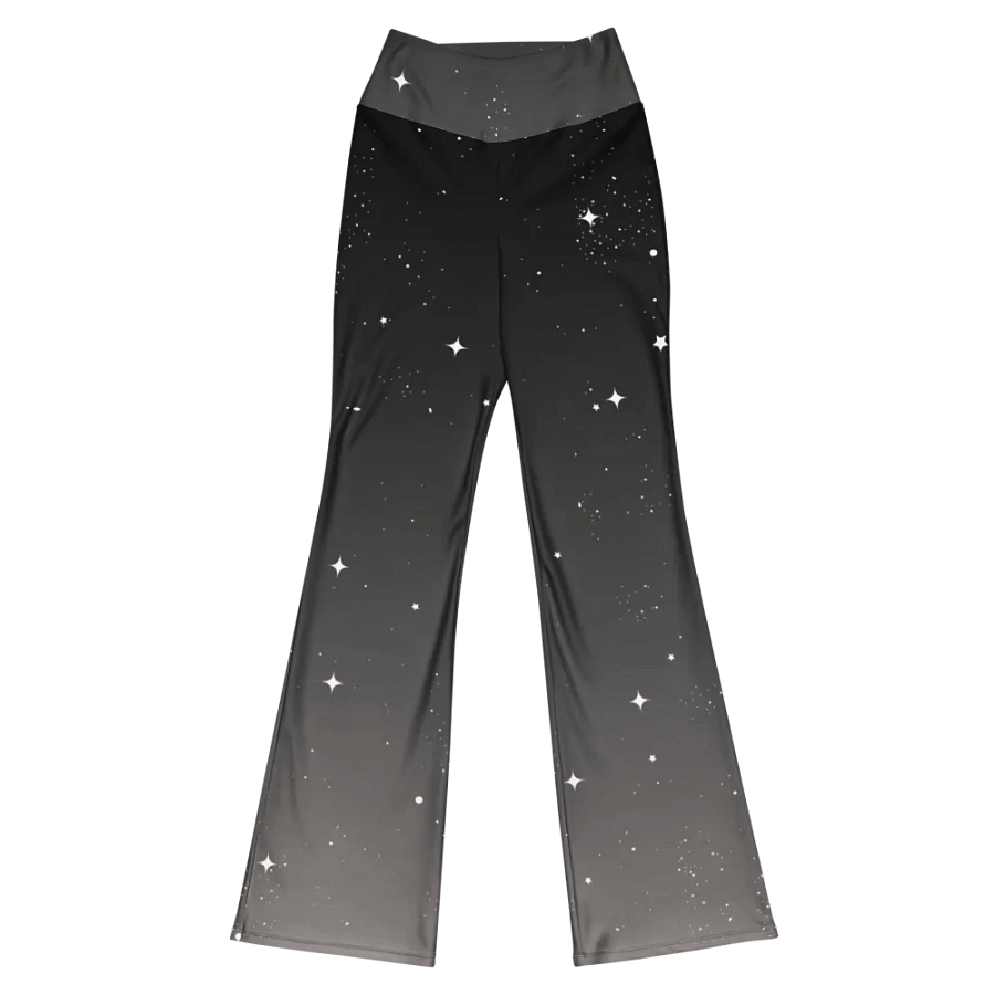 Starry Night Sky Flare Leggings product image (12)