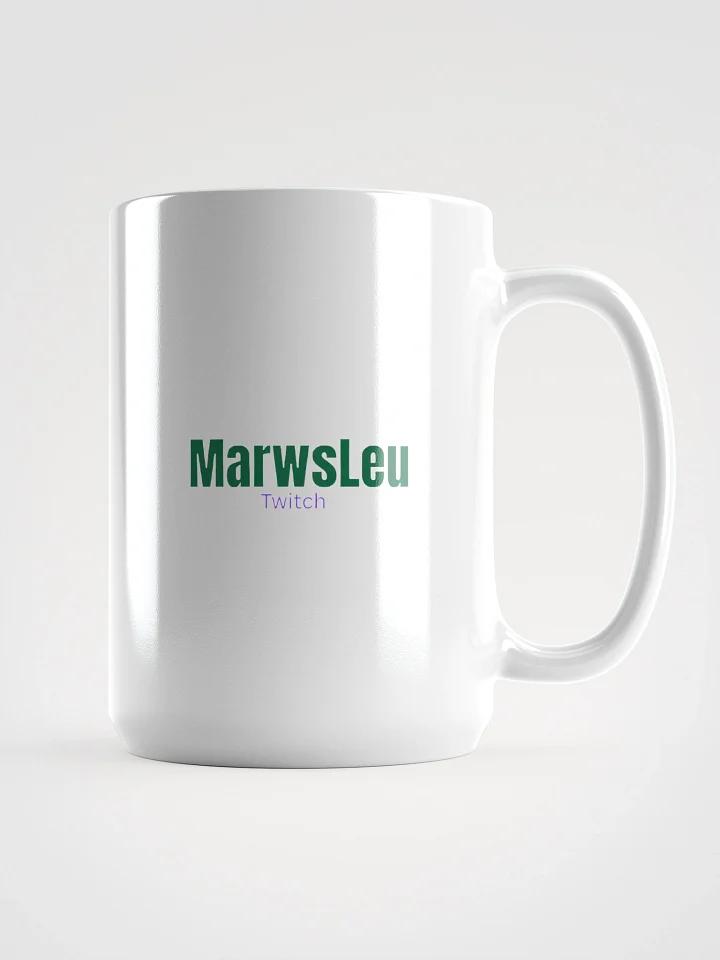 Vibrant Twitch Logo White Glossy Mug product image (1)