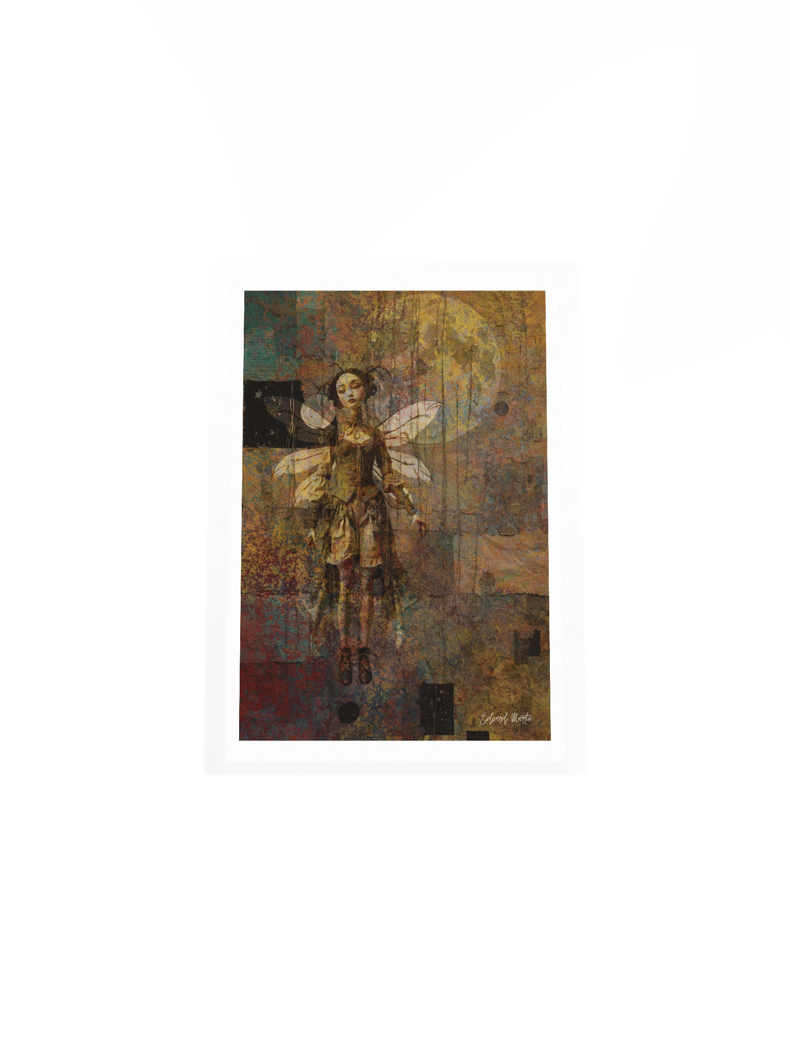 Whispers of the Moon by Edward Martin Vibrant Matte Poster: Transform Your Space! product image (5)