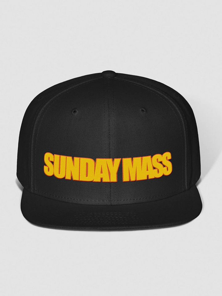 Sunday Mass Classic Snapback (Embroidered) product image (1)